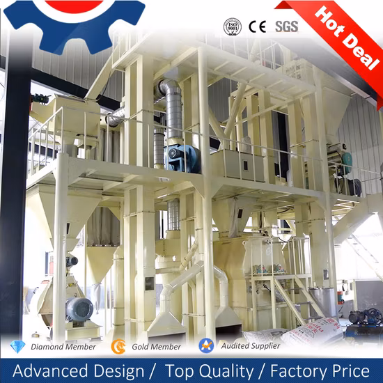 Best Complete Industrial Large Scale Animal Livestock Cattle Chicken Poultry Feed Pellet Machine for Milling Processing Making Alfalfa Grass Stalk Straw Fodder