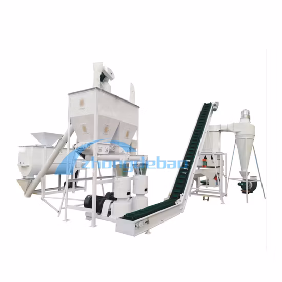Cattle/Livestock/Chicken/Fish/Pig Feed Pellet Production Line Plant