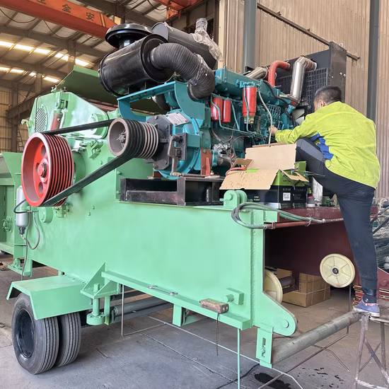 Wood Pulverizer Sawdust Making Machine