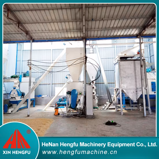 Hengfu Most Popular Szlh304 Poultry Feed Small Pellet Feed Plant 1-3 Tons