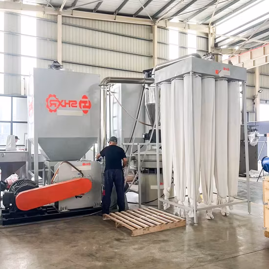 Industrial Mobile Diesel Wood Chipper Shredder Sawdust Waste Wood Board Pallet Crusher Machine Wood Pulverizer