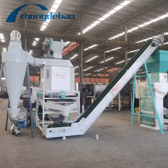 CE Approve Full Wood Pellet Machine Biomass Straw Grass Alfalfa Pellet Making Machinery Forest Log Branches Chips Sawdust Fuel Pellet Production Mill Line