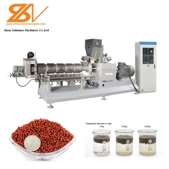 Floating Fish Feed Bulking Machine Extruder Feed Bulking Machine Plant