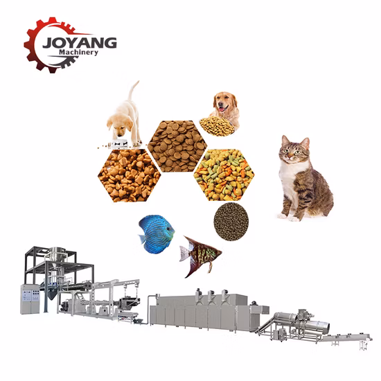 150 250 500 800 1500 2500 Kg/Hr Slow Sinking Feed Pellet Extruder Floating Fish Food Making Machine Plant