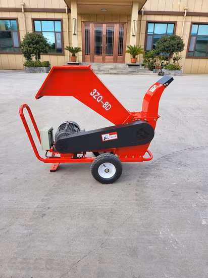 Newest Style Big Power 15HP Wood Chipper Machine