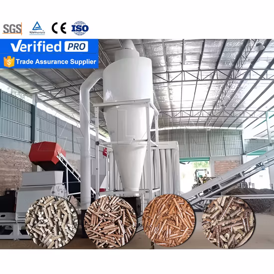 Complete Wood Biomass Fuel Pellet Making Machine Production Line