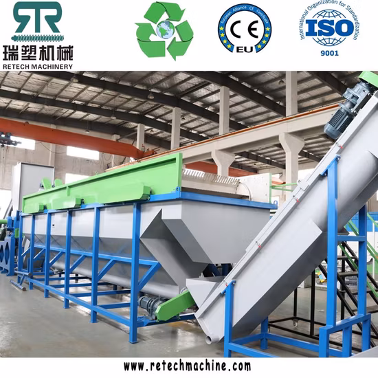 PP ABS Plastic Washing Line Film Washing Line Plastic Recycling Equipment Crushing Device